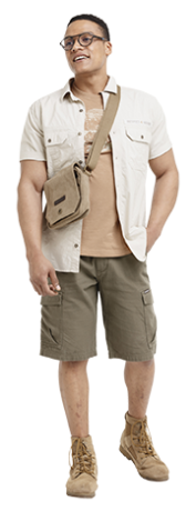 Kombinuj ako bushman/bushmanka