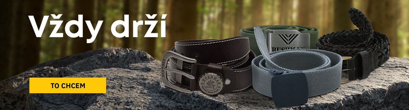 Dámske a pánske opasky Bushman