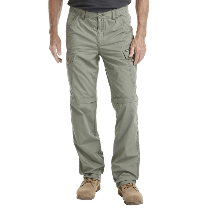 Bushman nohavice Sanford zip off khaki 46