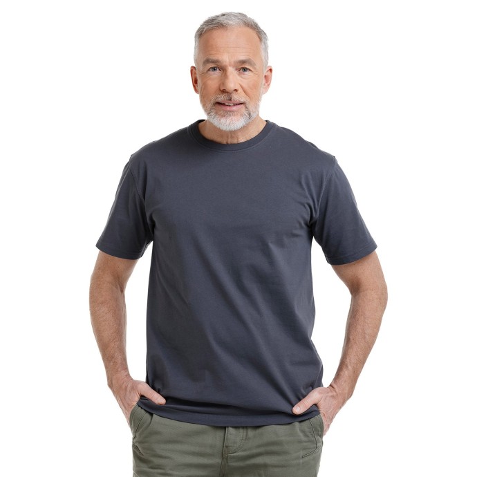 bushman pánske tričko tmavošedé