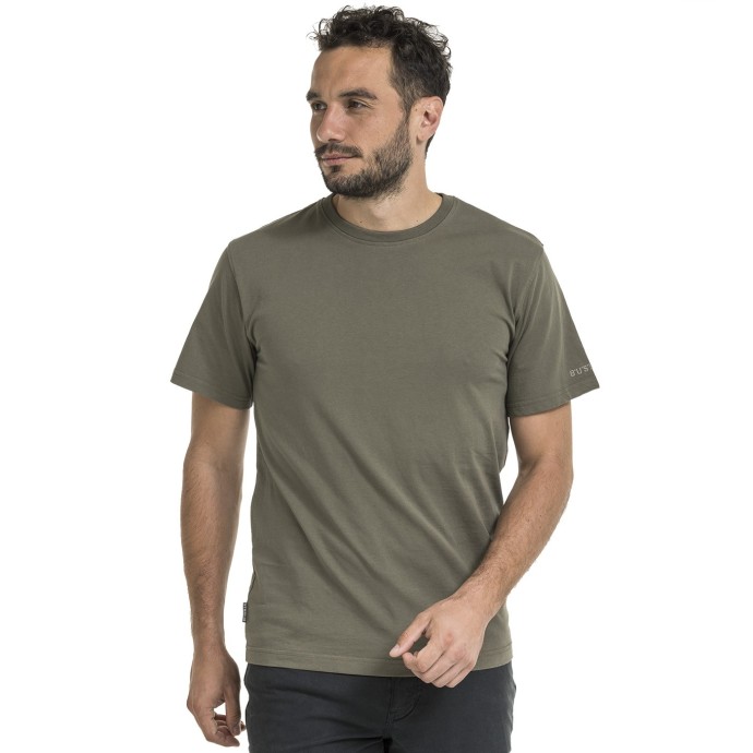 Bushman pánske tričko s okrúhlym výstrihom khaki
