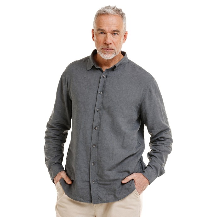 Bushman Pánska košeľa Vaal, tmavomodrá