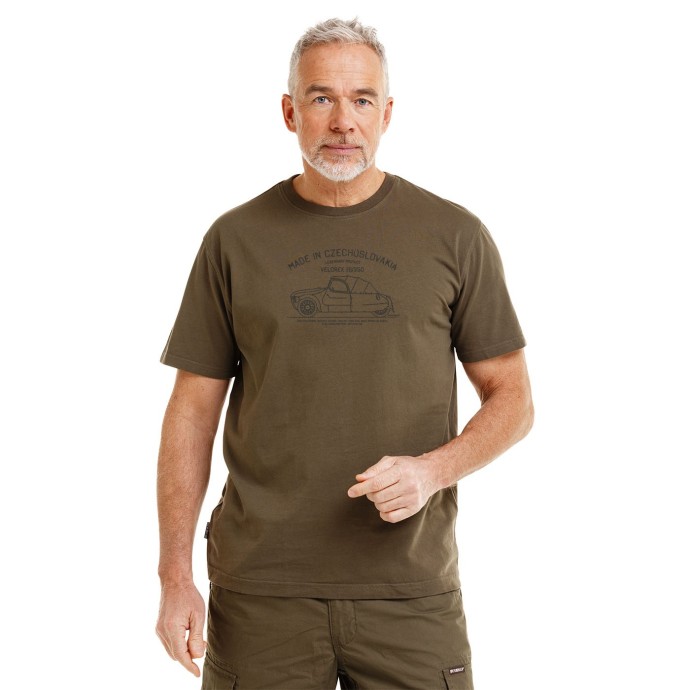 Bushman Pánské tričko Legend Velorex, khaki