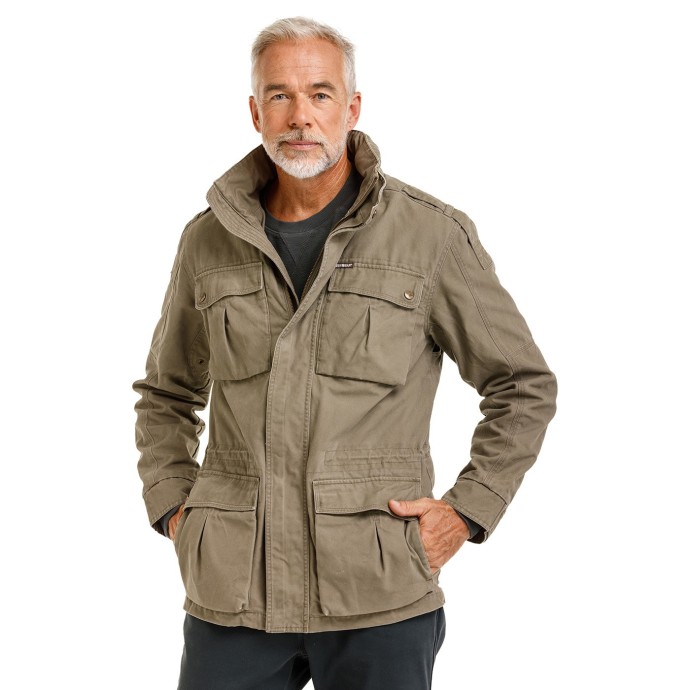 BUSHMAN Pánska prechodová bunda Wolf II, khaki