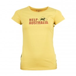 tričko Help Australia W yellow