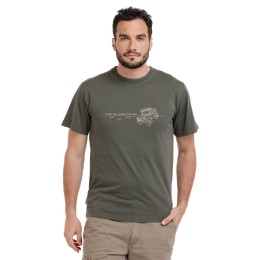 Bushman pánske tričko olivové