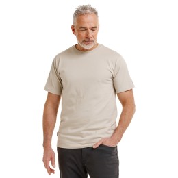 Bushman Pánske tričko Lamin, béžové