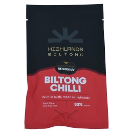 Bushman Biltong Chilly, sušené mäso