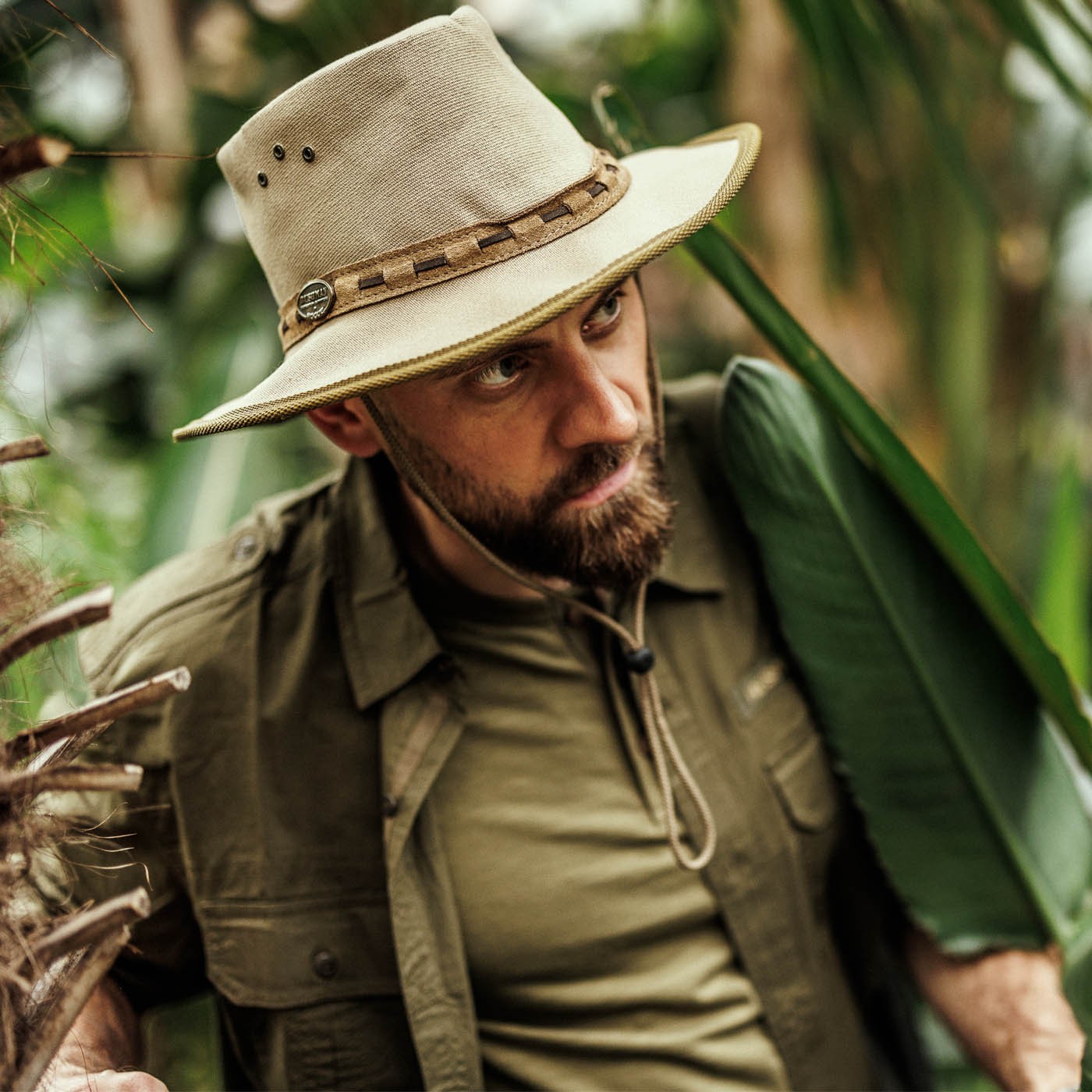 Bushman klobúk Kamberg khaki M