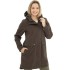 bunda Erika Pro dark brown